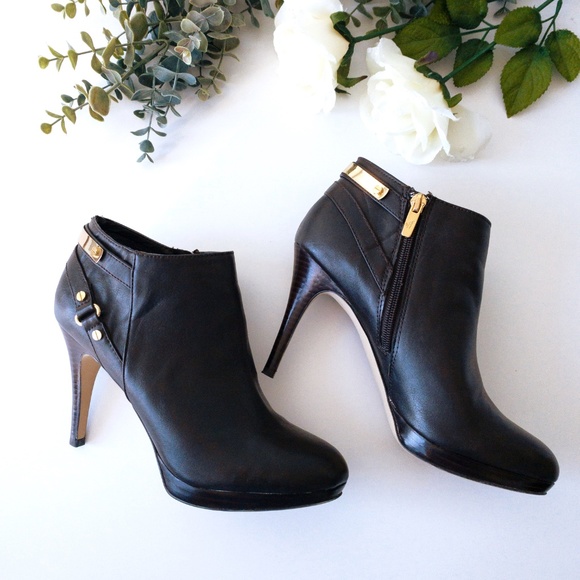 Marc Fisher Shoes - Marc Fisher Blaine Dark Brown Booties